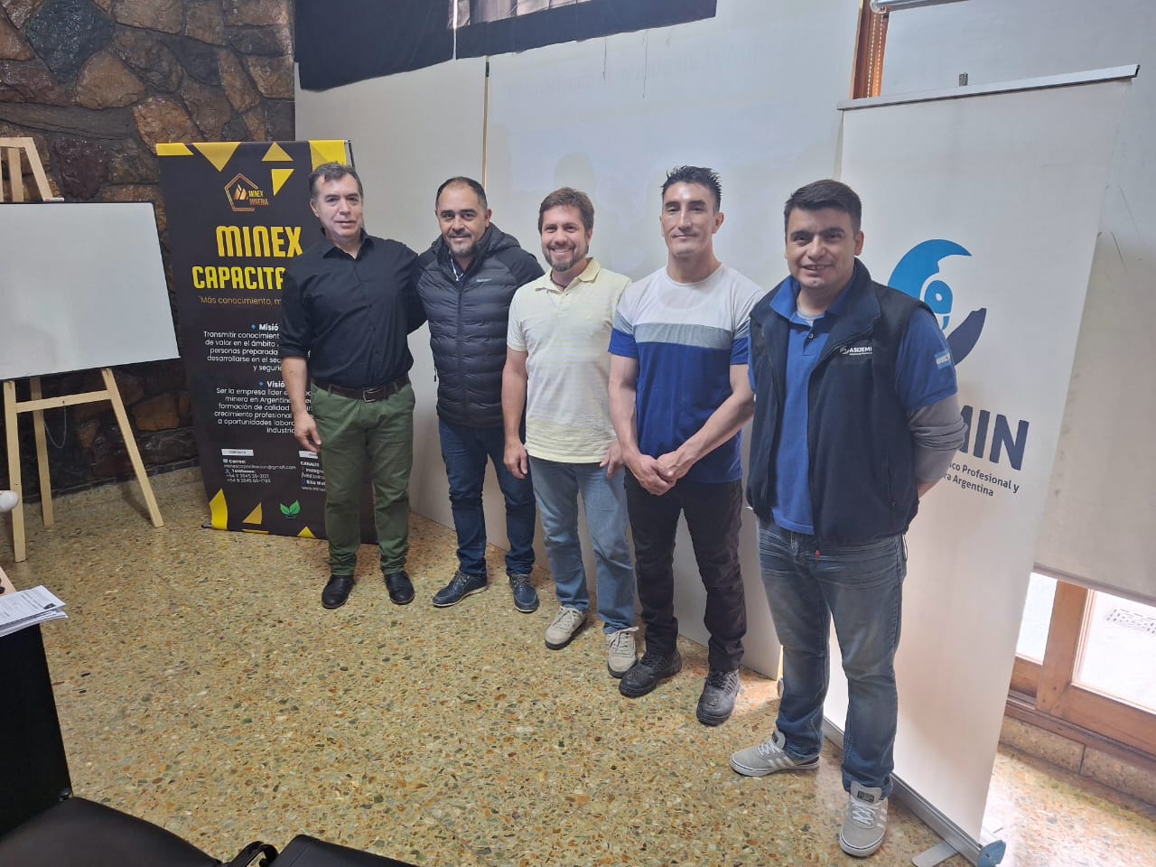 Capacitadores de Minex con ASIJEMIN y FuDeFoMi
